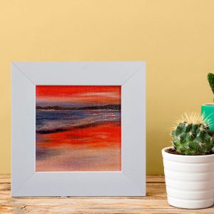 Orange Sky beach sunset